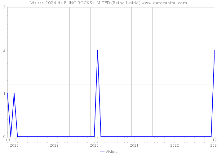 Visitas 2024 de BLING ROCKS LIMITED (Reino Unido) 
