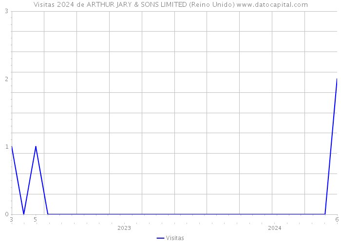 Visitas 2024 de ARTHUR JARY & SONS LIMITED (Reino Unido) 