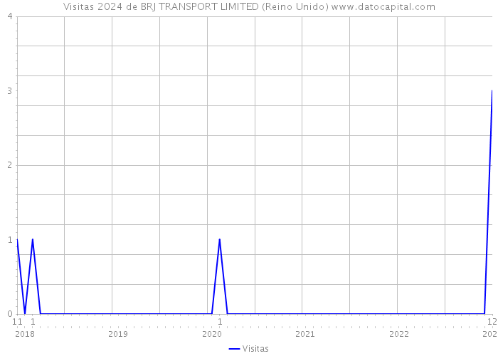 Visitas 2024 de BRJ TRANSPORT LIMITED (Reino Unido) 