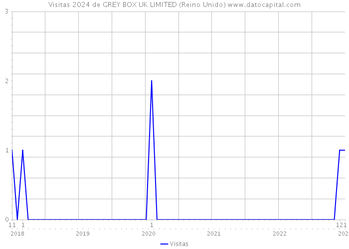 Visitas 2024 de GREY BOX UK LIMITED (Reino Unido) 