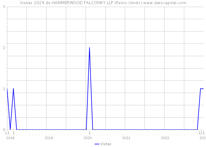 Visitas 2024 de HAMMERWOOD FALCONRY LLP (Reino Unido) 