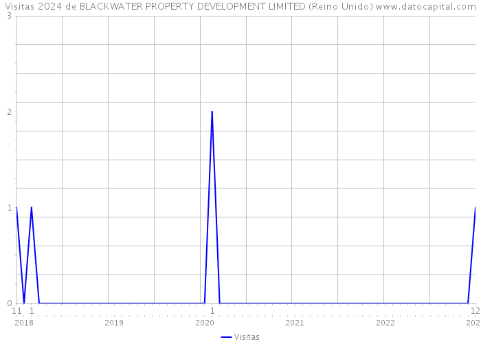 Visitas 2024 de BLACKWATER PROPERTY DEVELOPMENT LIMITED (Reino Unido) 