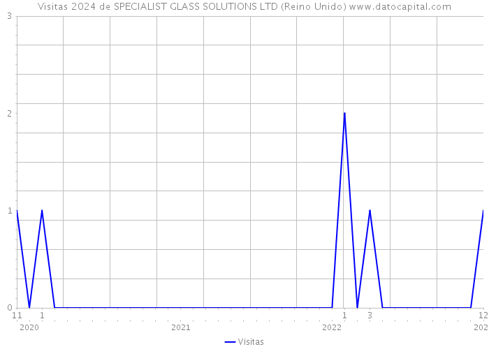 Visitas 2024 de SPECIALIST GLASS SOLUTIONS LTD (Reino Unido) 