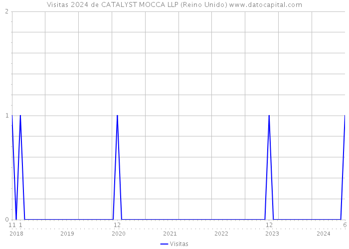 Visitas 2024 de CATALYST MOCCA LLP (Reino Unido) 