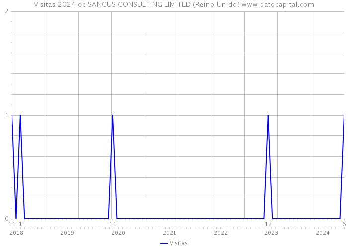 Visitas 2024 de SANCUS CONSULTING LIMITED (Reino Unido) 