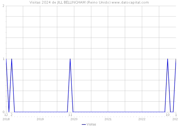 Visitas 2024 de JILL BELLINGHAM (Reino Unido) 