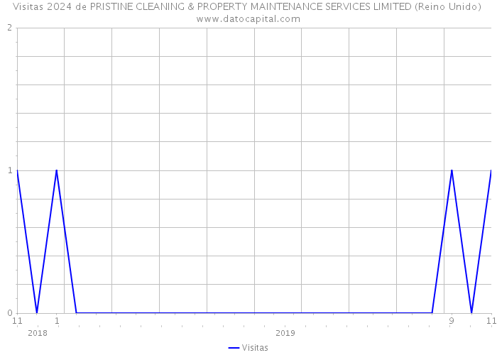 Visitas 2024 de PRISTINE CLEANING & PROPERTY MAINTENANCE SERVICES LIMITED (Reino Unido) 