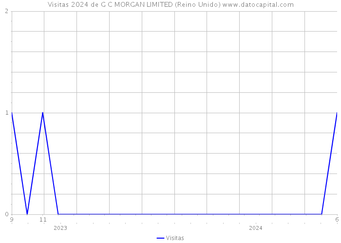 Visitas 2024 de G C MORGAN LIMITED (Reino Unido) 