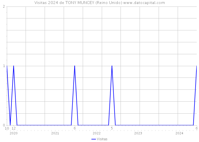 Visitas 2024 de TONY MUNCEY (Reino Unido) 