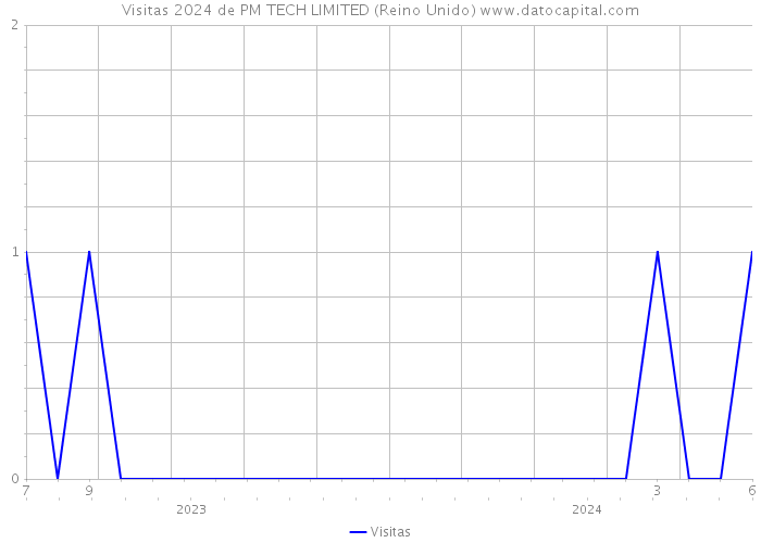 Visitas 2024 de PM TECH LIMITED (Reino Unido) 