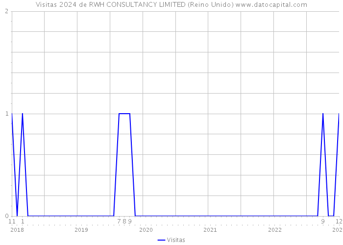 Visitas 2024 de RWH CONSULTANCY LIMITED (Reino Unido) 