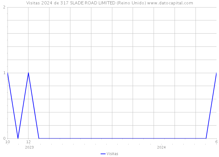 Visitas 2024 de 317 SLADE ROAD LIMITED (Reino Unido) 