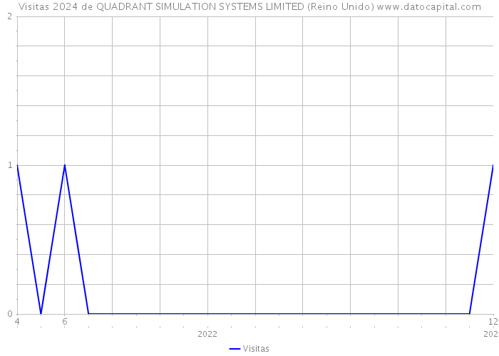 Visitas 2024 de QUADRANT SIMULATION SYSTEMS LIMITED (Reino Unido) 