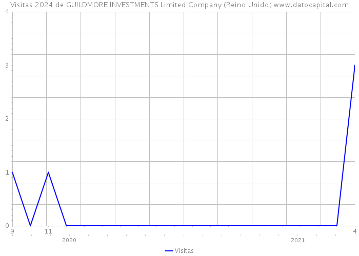 Visitas 2024 de GUILDMORE INVESTMENTS Limited Company (Reino Unido) 