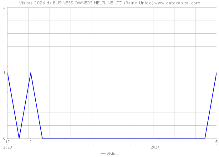 Visitas 2024 de BUSINESS OWNERS HELPLINE LTD (Reino Unido) 