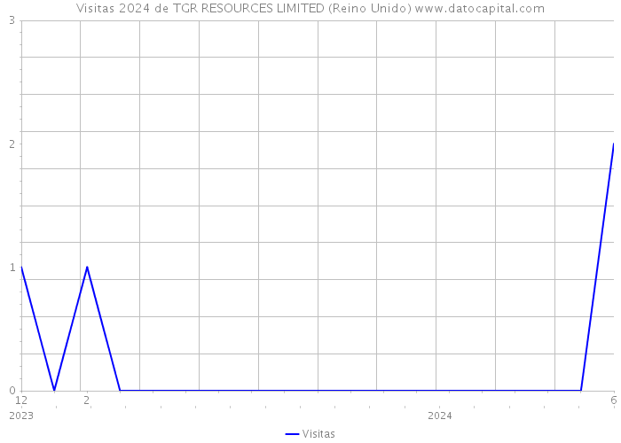 Visitas 2024 de TGR RESOURCES LIMITED (Reino Unido) 