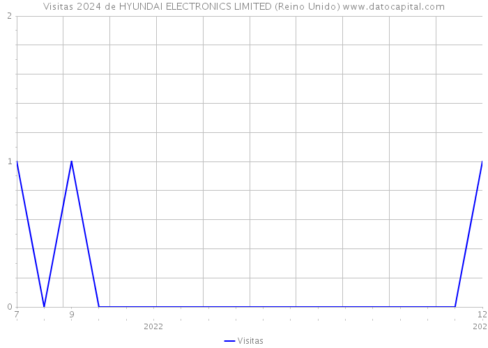 Visitas 2024 de HYUNDAI ELECTRONICS LIMITED (Reino Unido) 