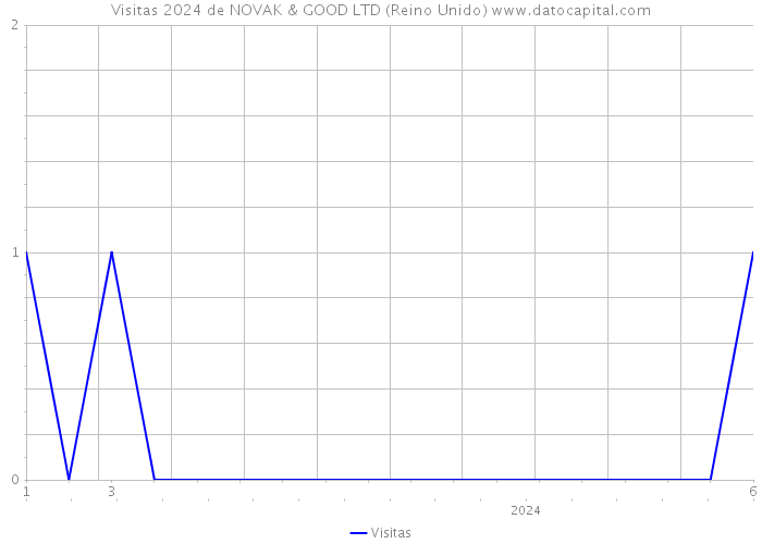 Visitas 2024 de NOVAK & GOOD LTD (Reino Unido) 