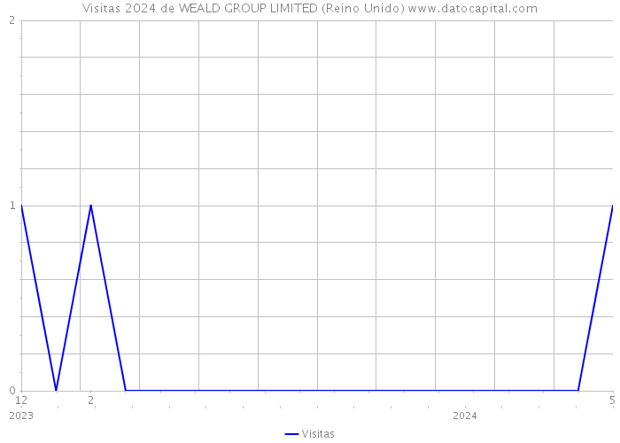 Visitas 2024 de WEALD GROUP LIMITED (Reino Unido) 