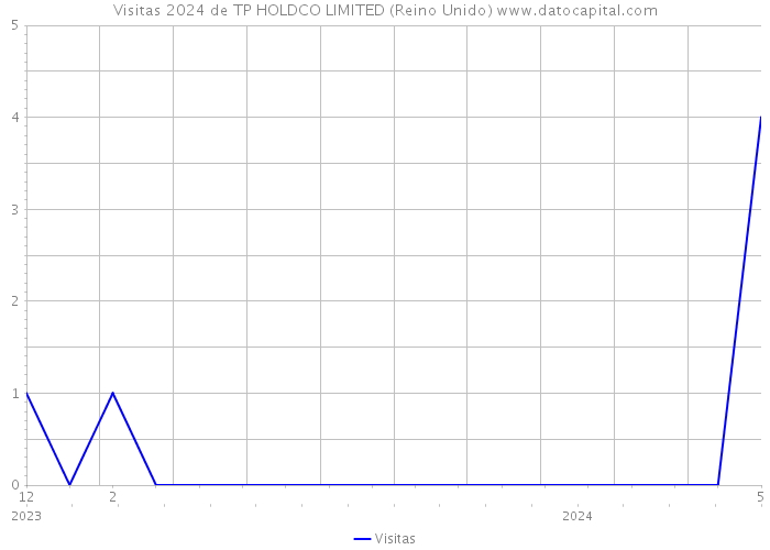 Visitas 2024 de TP HOLDCO LIMITED (Reino Unido) 