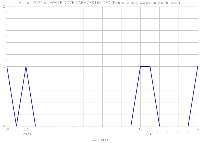Visitas 2024 de WHITE DOVE GARAGES LIMITED (Reino Unido) 