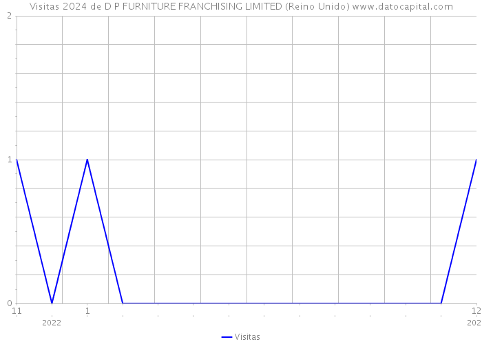 Visitas 2024 de D P FURNITURE FRANCHISING LIMITED (Reino Unido) 