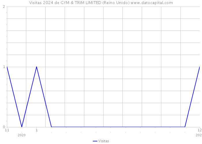 Visitas 2024 de GYM & TRIM LIMITED (Reino Unido) 