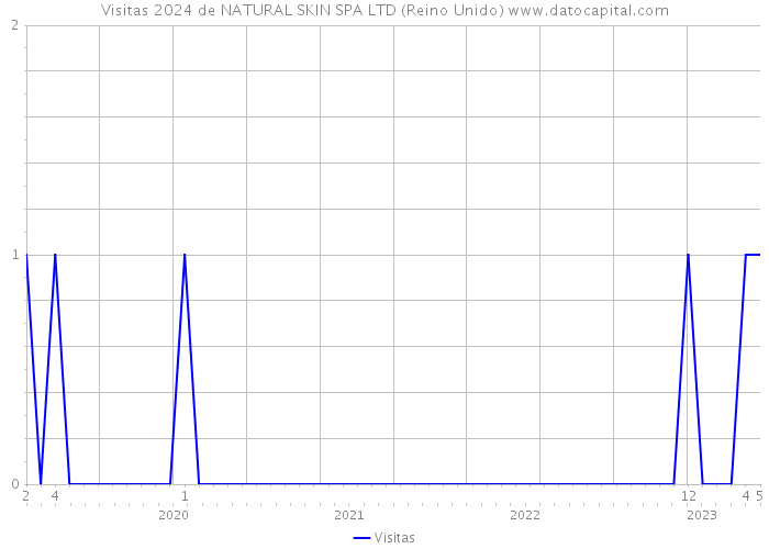 Visitas 2024 de NATURAL SKIN SPA LTD (Reino Unido) 