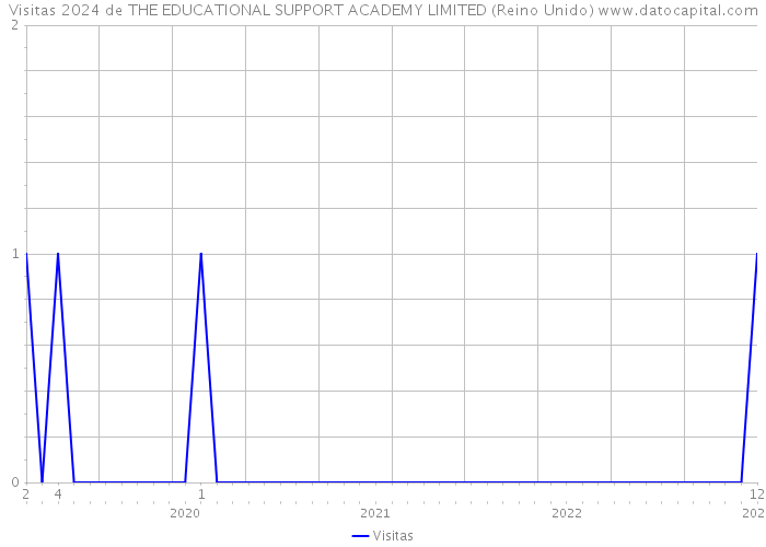 Visitas 2024 de THE EDUCATIONAL SUPPORT ACADEMY LIMITED (Reino Unido) 