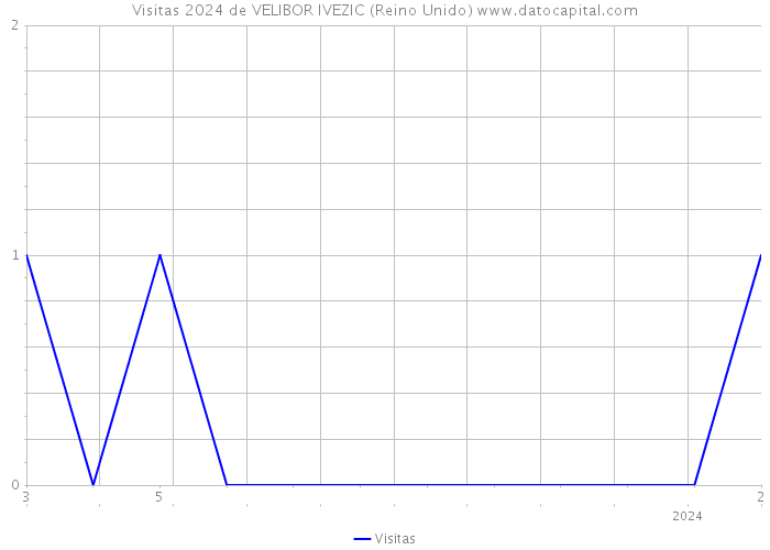 Visitas 2024 de VELIBOR IVEZIC (Reino Unido) 