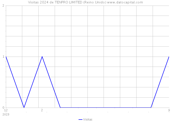 Visitas 2024 de TENPRO LIMITED (Reino Unido) 