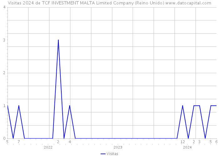 Visitas 2024 de TCF INVESTMENT MALTA Limited Company (Reino Unido) 