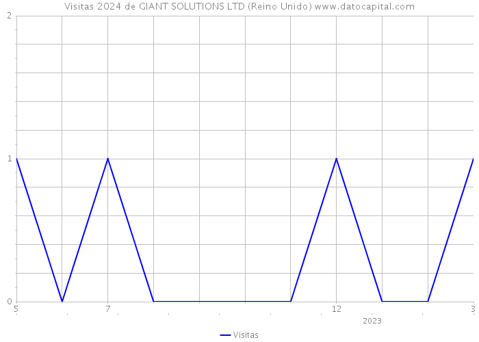 Visitas 2024 de GIANT SOLUTIONS LTD (Reino Unido) 