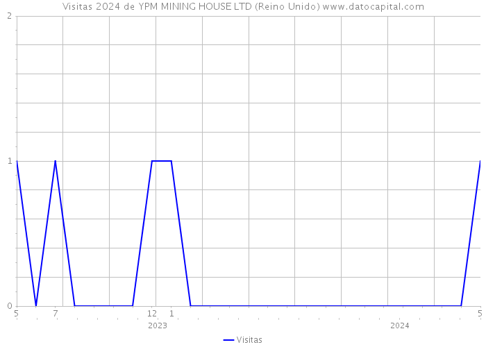 Visitas 2024 de YPM MINING HOUSE LTD (Reino Unido) 