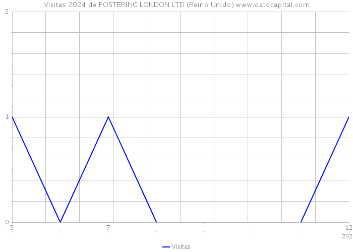 Visitas 2024 de FOSTERING LONDON LTD (Reino Unido) 