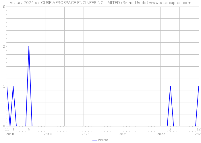 Visitas 2024 de CUBE AEROSPACE ENGINEERING LIMITED (Reino Unido) 