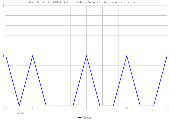 Visitas 2024 de BARBARA GROSBERG (Reino Unido) 