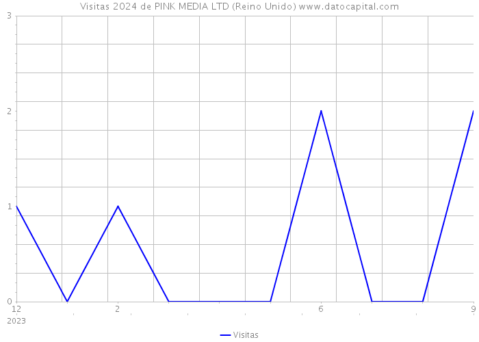 Visitas 2024 de PINK MEDIA LTD (Reino Unido) 