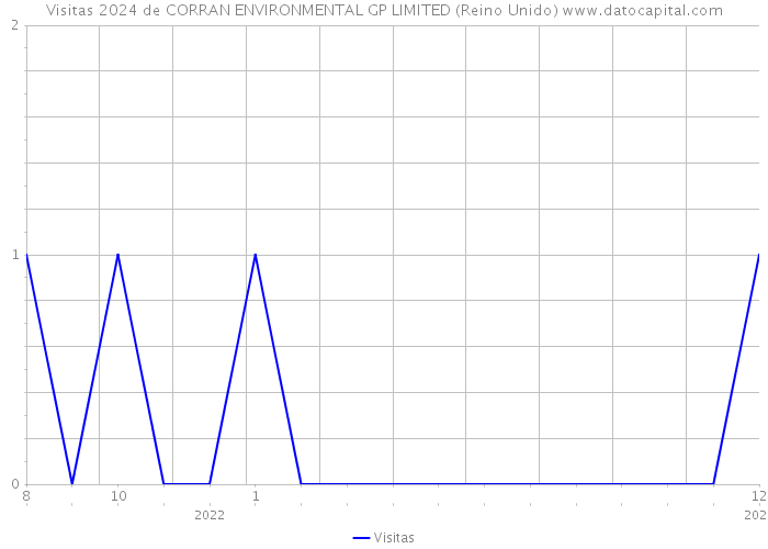 Visitas 2024 de CORRAN ENVIRONMENTAL GP LIMITED (Reino Unido) 