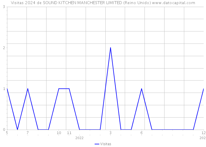 Visitas 2024 de SOUND KITCHEN MANCHESTER LIMITED (Reino Unido) 