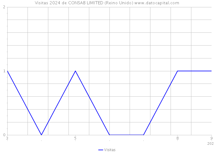 Visitas 2024 de CONSAB LIMITED (Reino Unido) 