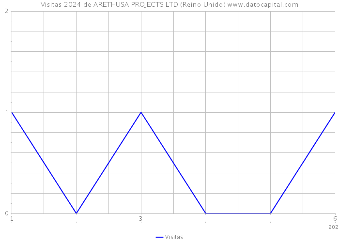 Visitas 2024 de ARETHUSA PROJECTS LTD (Reino Unido) 