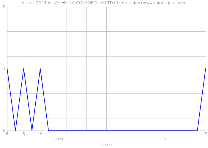 Visitas 2024 de VALHALLA CONSORTIUM LTD (Reino Unido) 