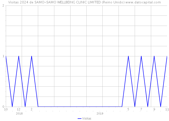Visitas 2024 de SAMO-SAMO WELLBEING CLINIC LIMITED (Reino Unido) 