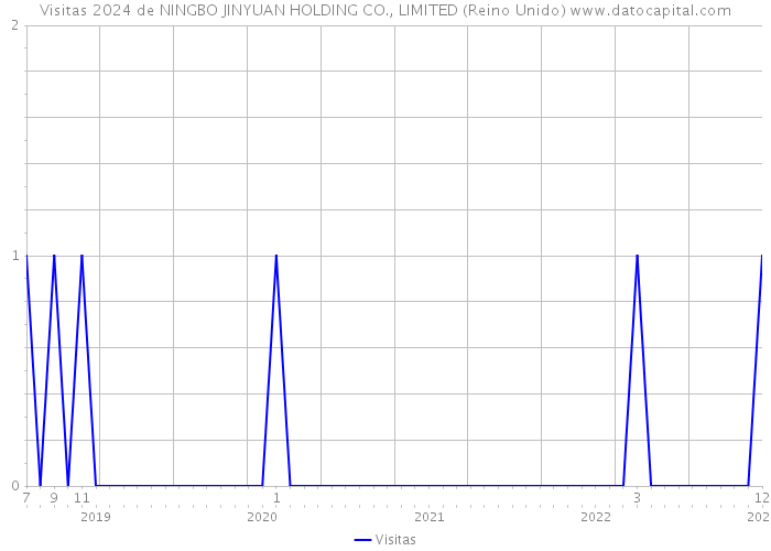 Visitas 2024 de NINGBO JINYUAN HOLDING CO., LIMITED (Reino Unido) 