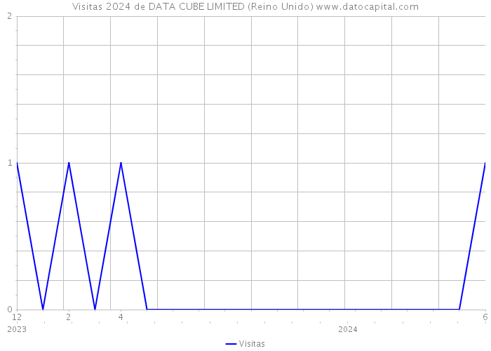 Visitas 2024 de DATA CUBE LIMITED (Reino Unido) 