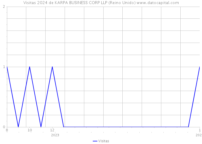 Visitas 2024 de KARPA BUSINESS CORP LLP (Reino Unido) 