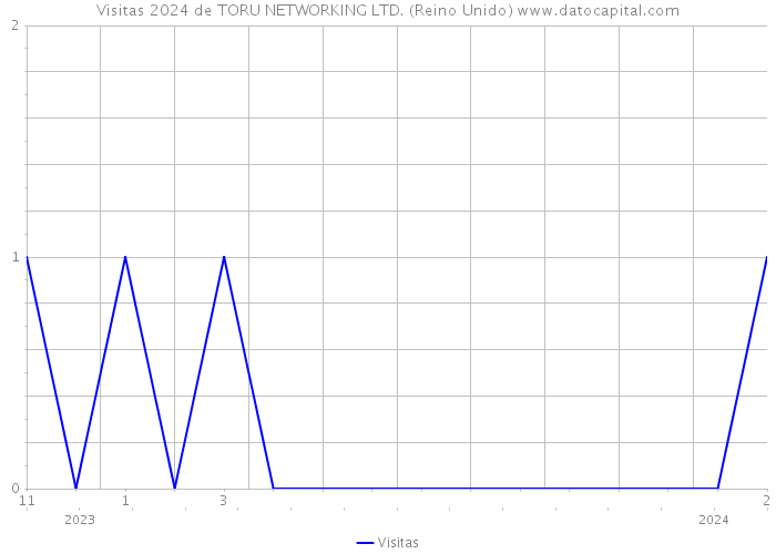 Visitas 2024 de TORU NETWORKING LTD. (Reino Unido) 