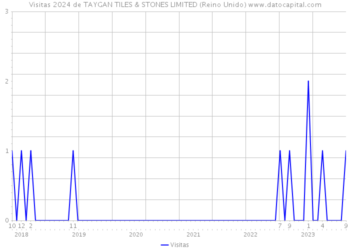 Visitas 2024 de TAYGAN TILES & STONES LIMITED (Reino Unido) 