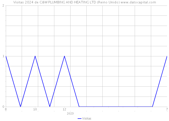 Visitas 2024 de C&W PLUMBING AND HEATING LTD (Reino Unido) 